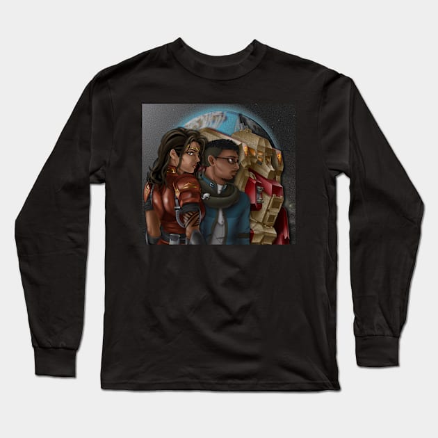 Aurigan Restoration Long Sleeve T-Shirt by Oswald's Oddities